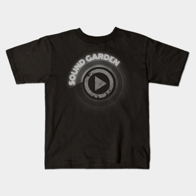 sound garden Kids T-Shirt by guemudaproject